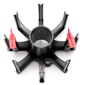 Bobină din plastic MOST cu 8 puncte de prindere pentru sârmă de sudură, 15 kg