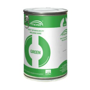 Sârmă de sudură SG2 MOST GREEN Ø0,8 mm – butoi 250 kg
