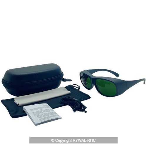 Ochelari de protecție laser YHP-2 — Protecție oculară profesională pentru lucrul cu lasere YAG și fibră optică - imagine 4