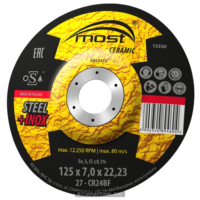 MOST CERAMIC METAL + INOX