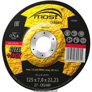 Disc MOST CERAMIC OȚEL + INOX
