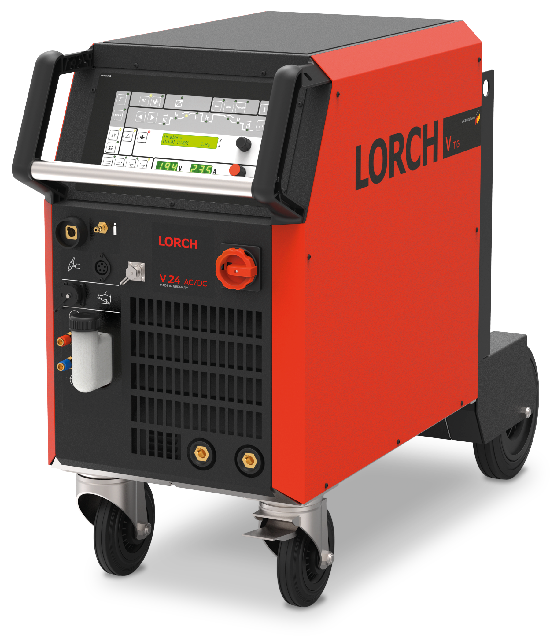 Aparat de sudura TIG LORCH V24 DC / AC-DC – 240 A, 400 V