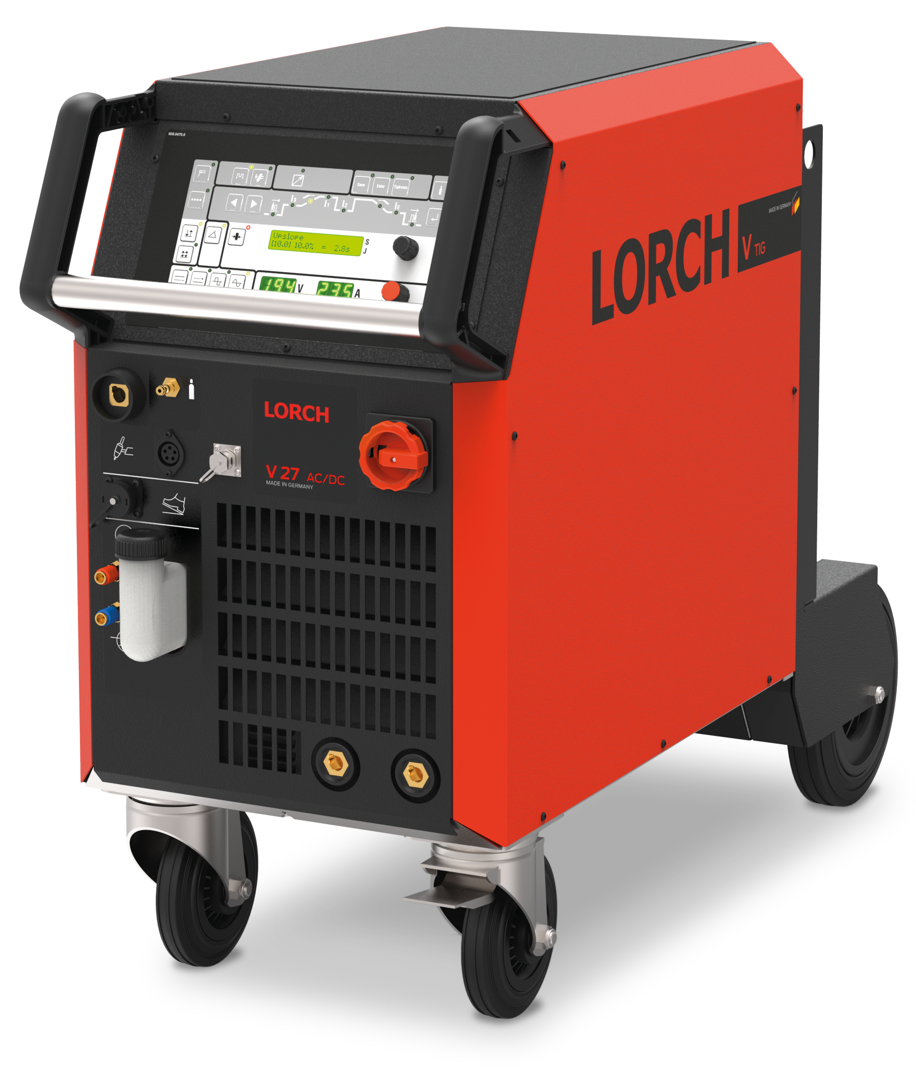 Aparat de sudura TIG LORCH V27 DC / AC-DC – 270 A, 400 V