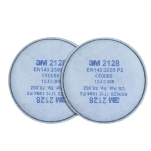 Filtru pentru particule 3M™ 2128 P2 R – protecție suplimentară ozon și mirosuri