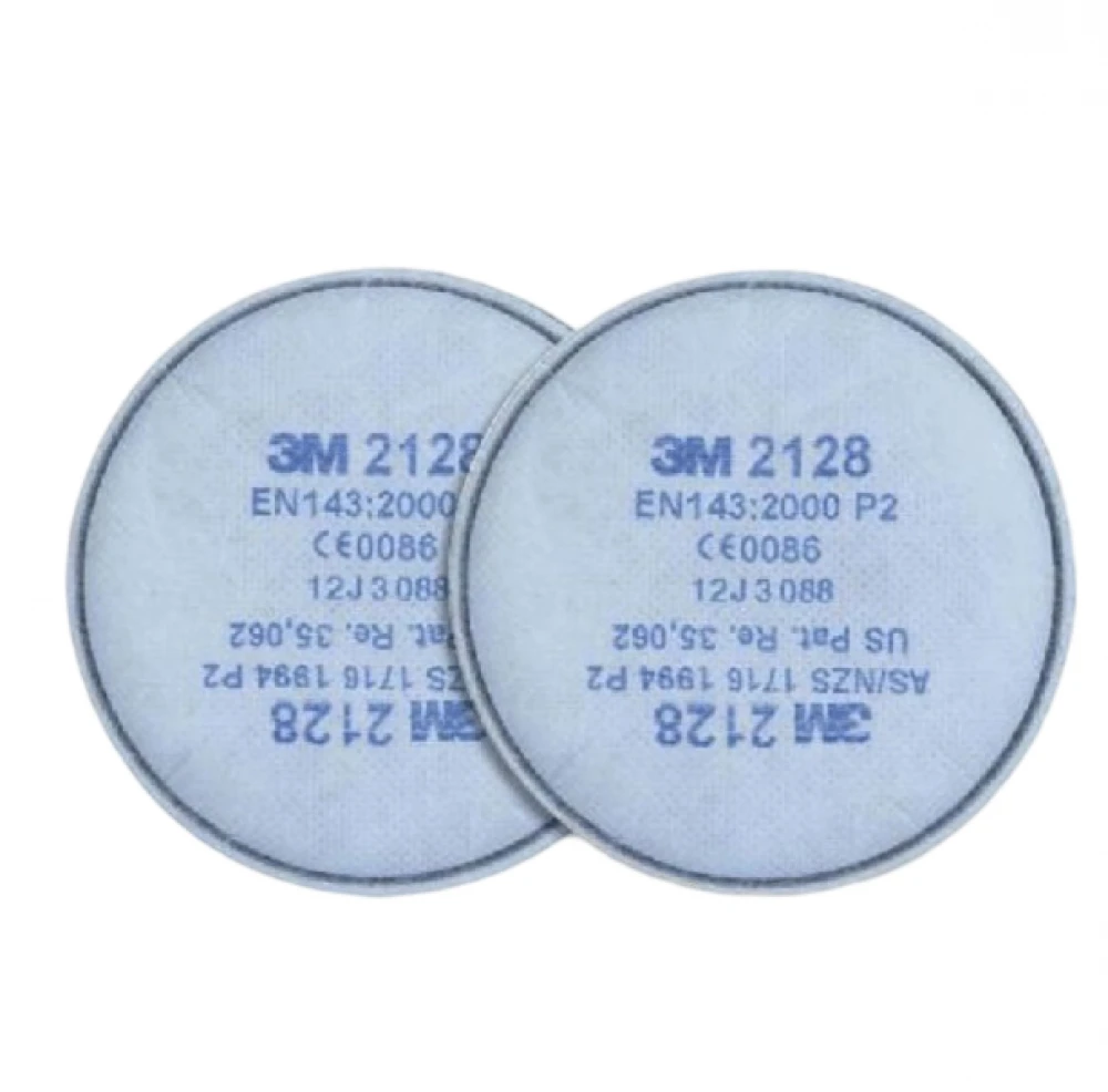 Filtru pentru particule 3M™ 2128 P2 R – protecție suplimentară ozon și mirosuri